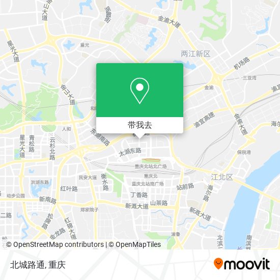 北城路通地图