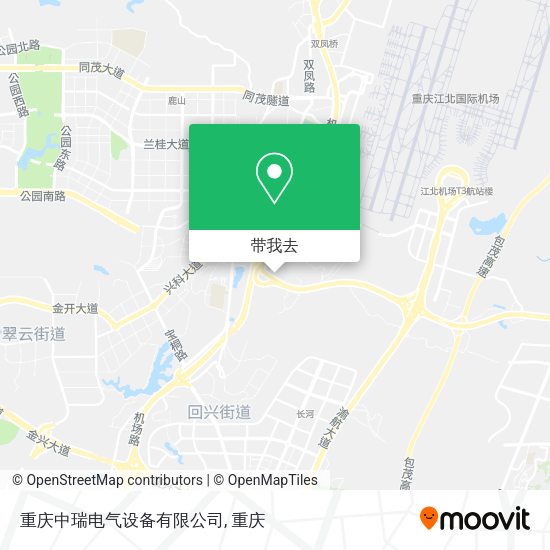 重庆中瑞电气设备有限公司地图