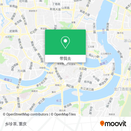 乡珍茶地图