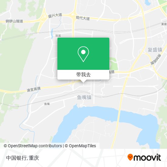 中国银行地图