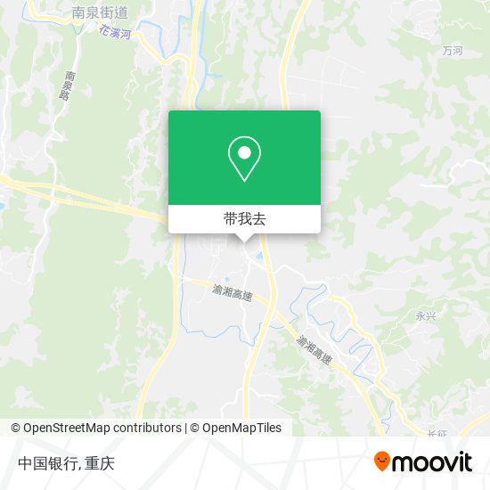 中国银行地图
