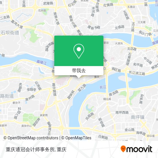 重庆通冠会计师事务所地图