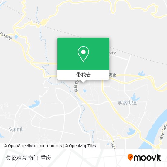 集贤雅舍-南门地图