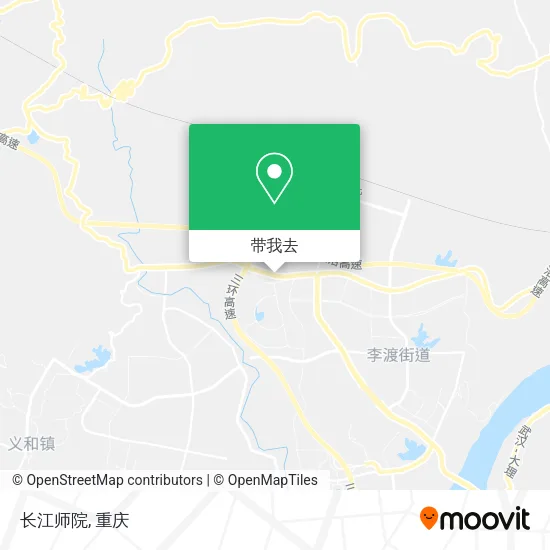 长江师院地图