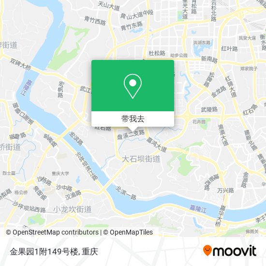 金果园1附149号楼地图
