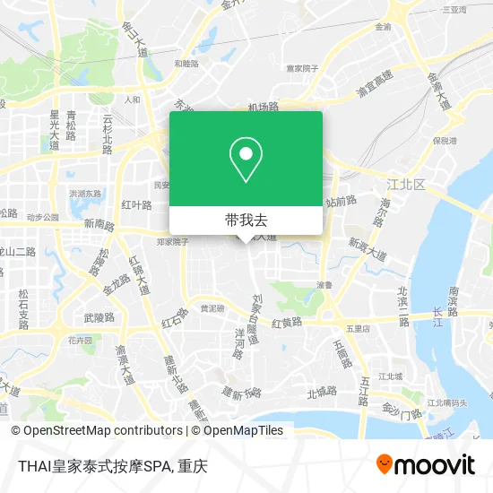 THAI皇家泰式按摩SPA地图