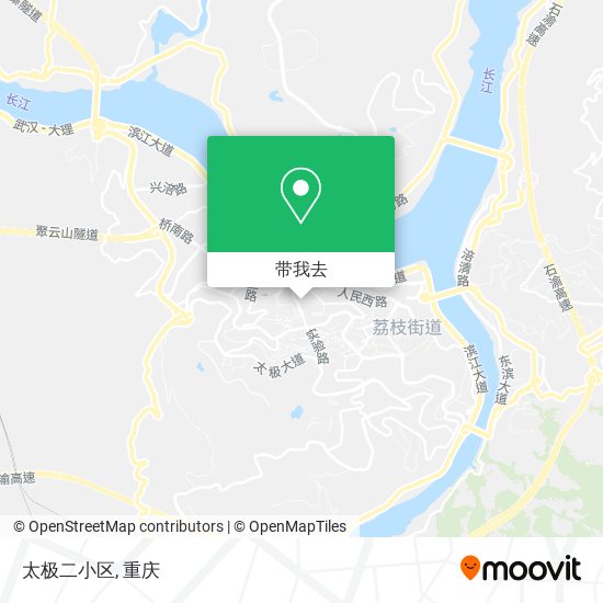 太极二小区地图