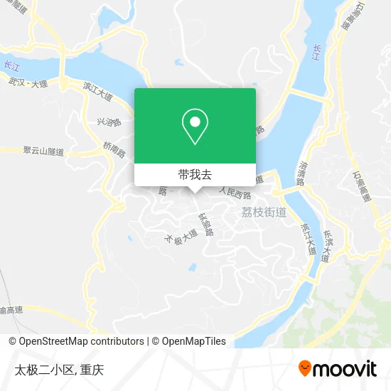 太极二小区地图