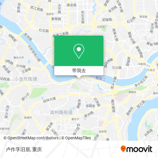 卢作孚旧居地图