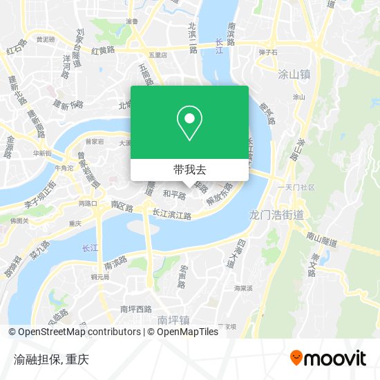 渝融担保地图