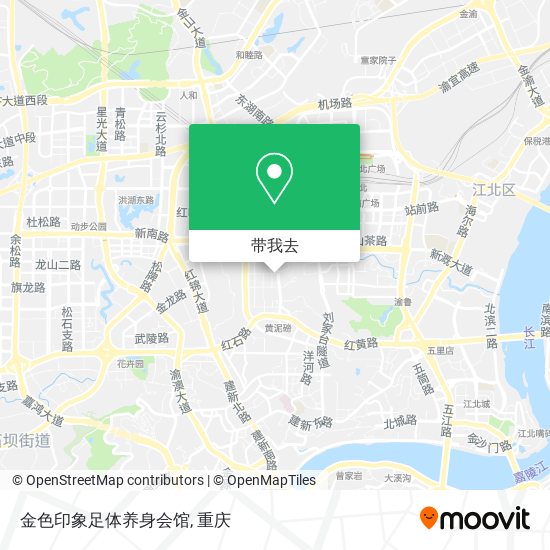 金色印象足体养身会馆地图
