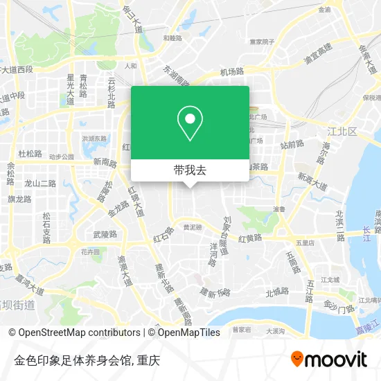 金色印象足体养身会馆地图
