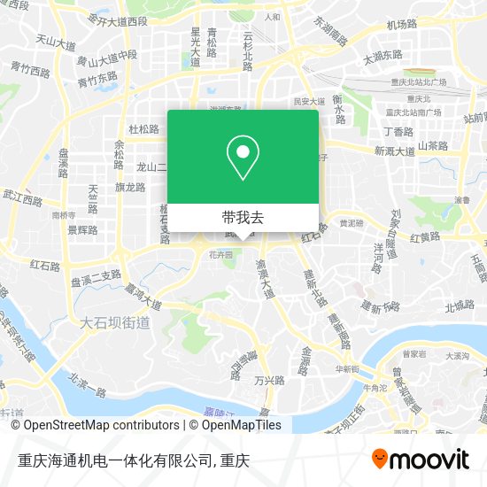 重庆海通机电一体化有限公司地图