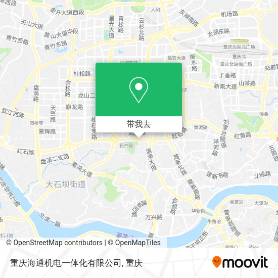 重庆海通机电一体化有限公司地图