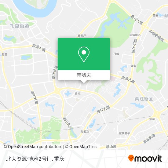 北大资源·博雅2号门地图