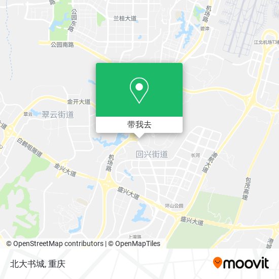 北大书城地图