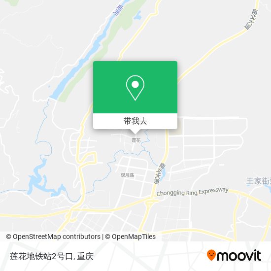 莲花地铁站2号口地图