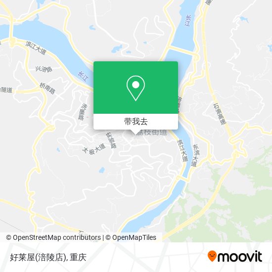 好莱屋(涪陵店)地图
