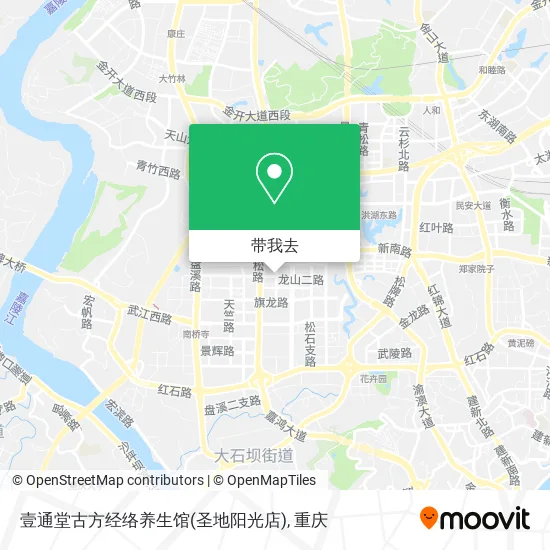 壹通堂古方经络养生馆(圣地阳光店)地图