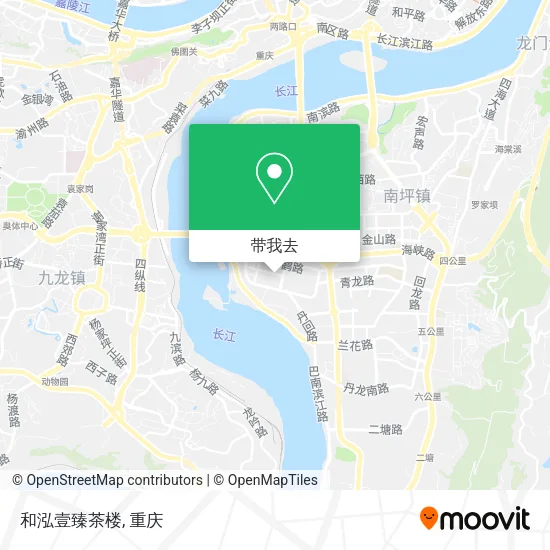 和泓壹臻茶楼地图