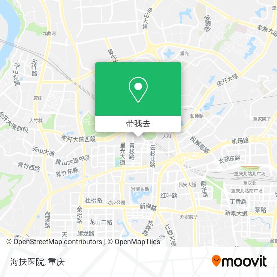 海扶医院地图