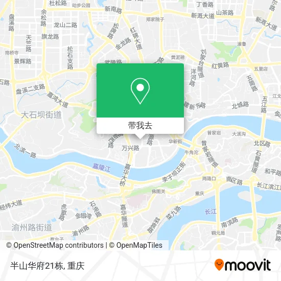 半山华府21栋地图