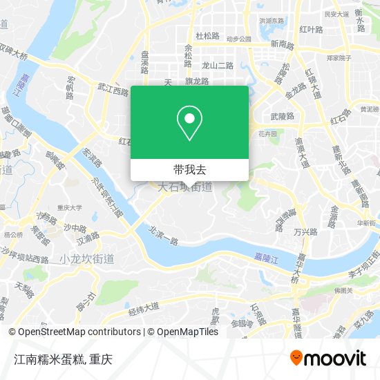 江南糯米蛋糕地图