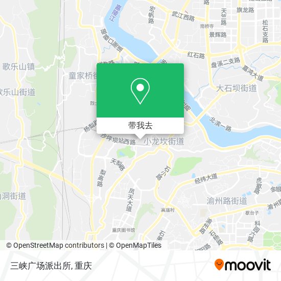 三峡广场派出所地图