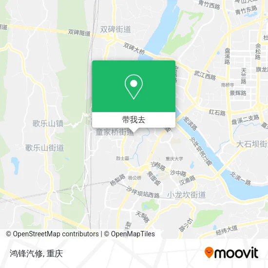 鸿锋汽修地图