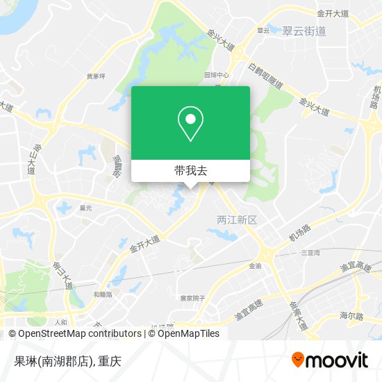 果琳(南湖郡店)地图