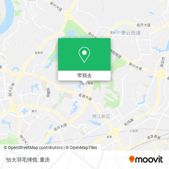怡大羽毛球馆地图