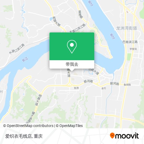 爱织衣毛线店地图