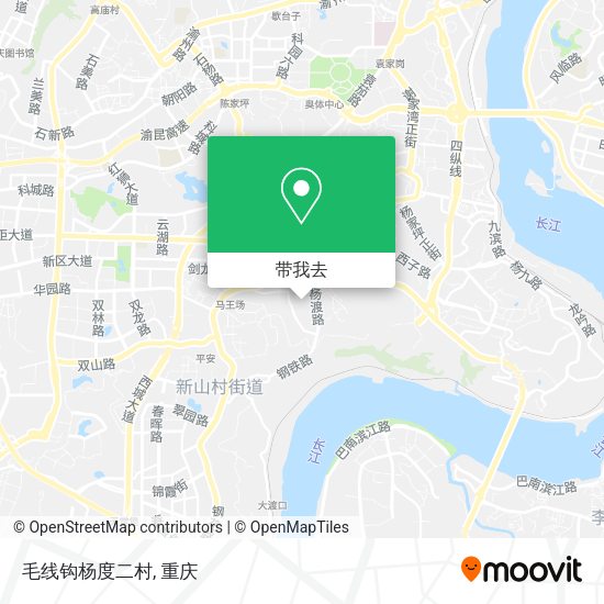 毛线钩杨度二村地图