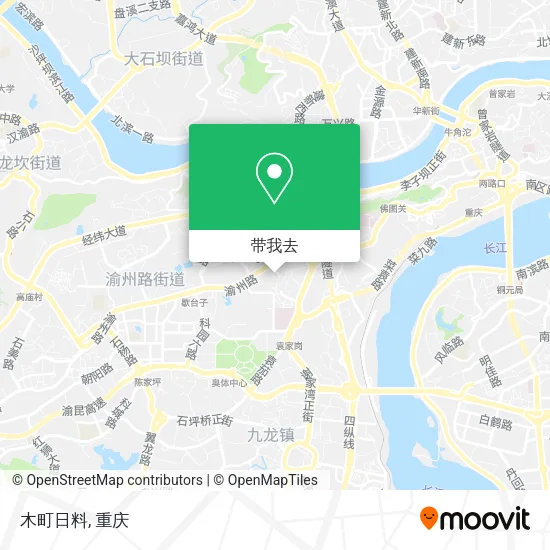 木町日料地图
