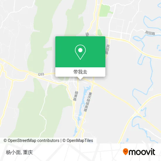 杨小面地图
