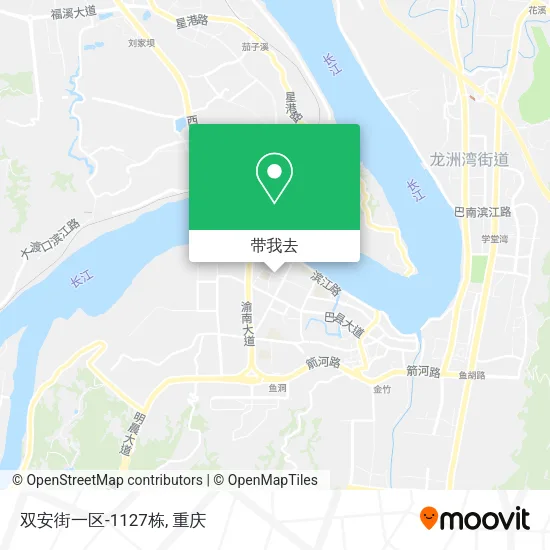 双安街一区-1127栋地图