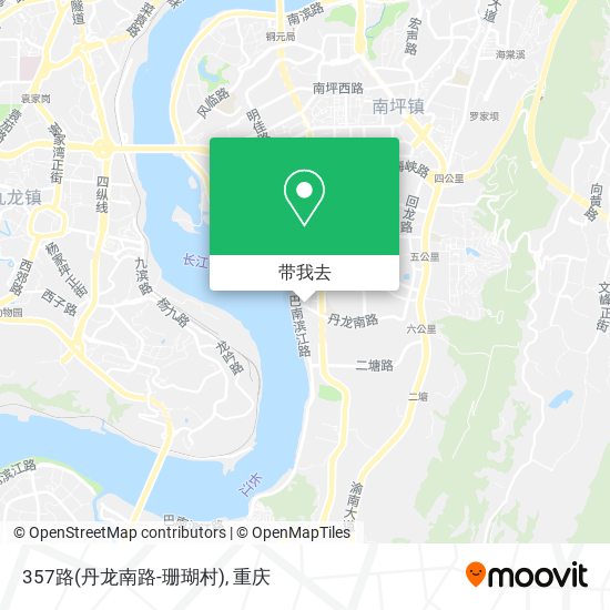 357路(丹龙南路-珊瑚村)地图