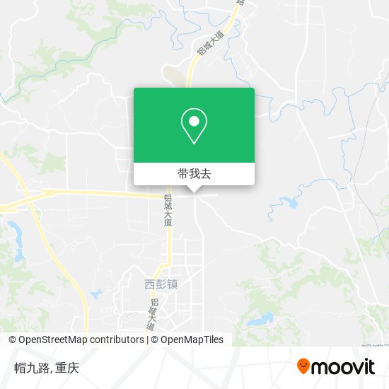 帽九路地图