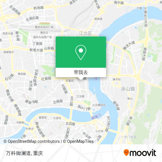 万科御澜道地图
