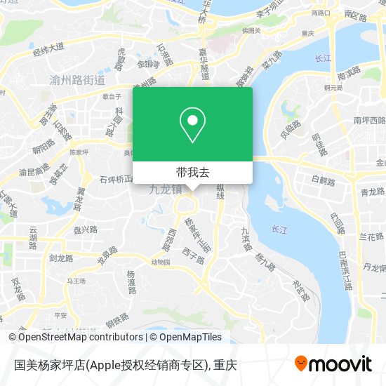 国美杨家坪店(Apple授权经销商专区)地图