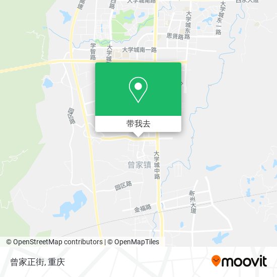 曾家正街地图