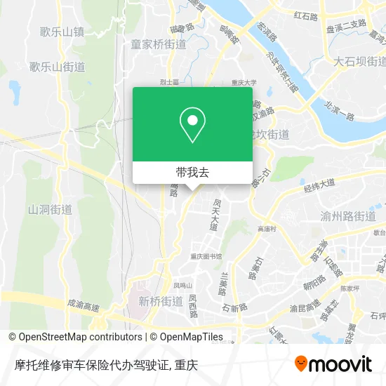 摩托维修审车保险代办驾驶证地图