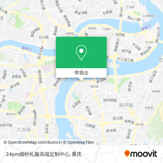 24pm婚纱礼服高端定制中心地图