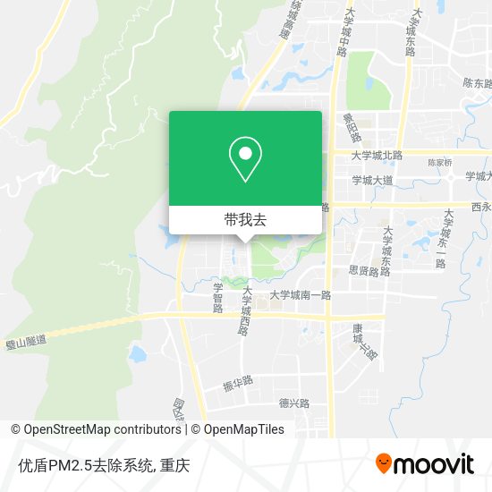 优盾PM2.5去除系统地图