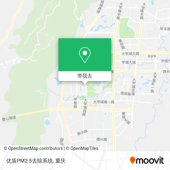 优盾PM2.5去除系统地图