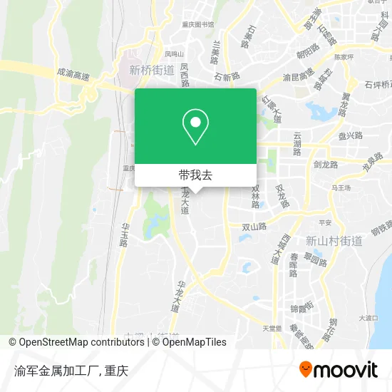 渝军金属加工厂地图
