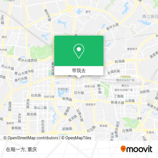 在顺一方地图
