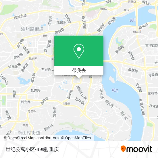 世纪公寓小区-49幢地图