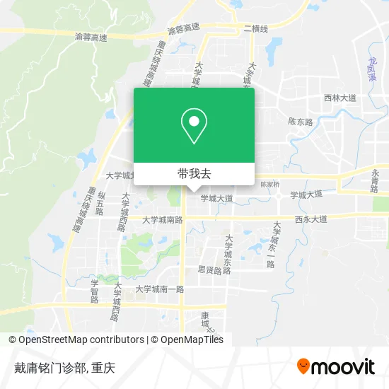 戴庸铭门诊部地图