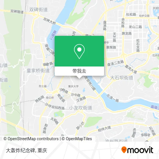 大轰炸纪念碑地图